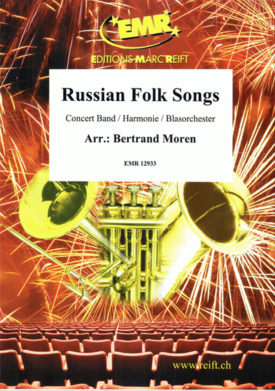 Russian Folk Songs Russian Folk Songs Concert Band scores gallery preview page 1