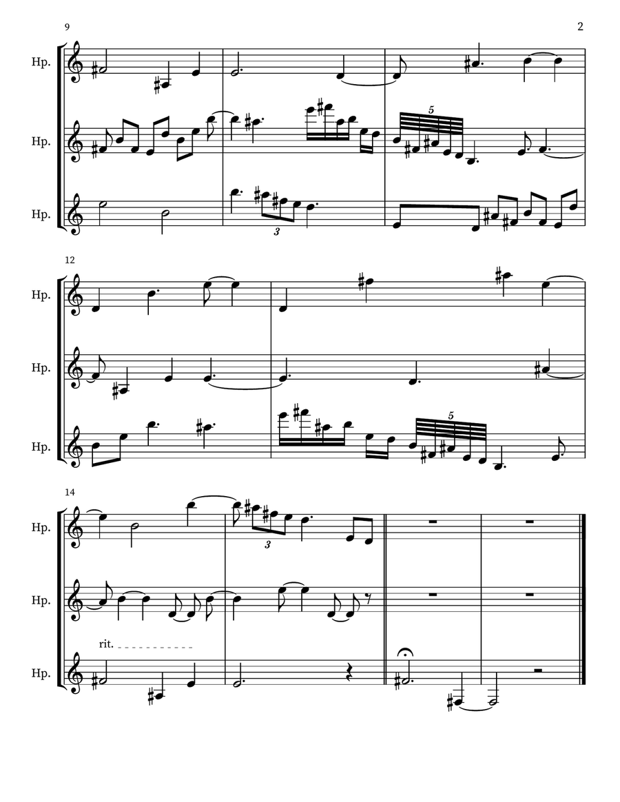 Danse 14 Small Ensemble scores gallery preview page 2