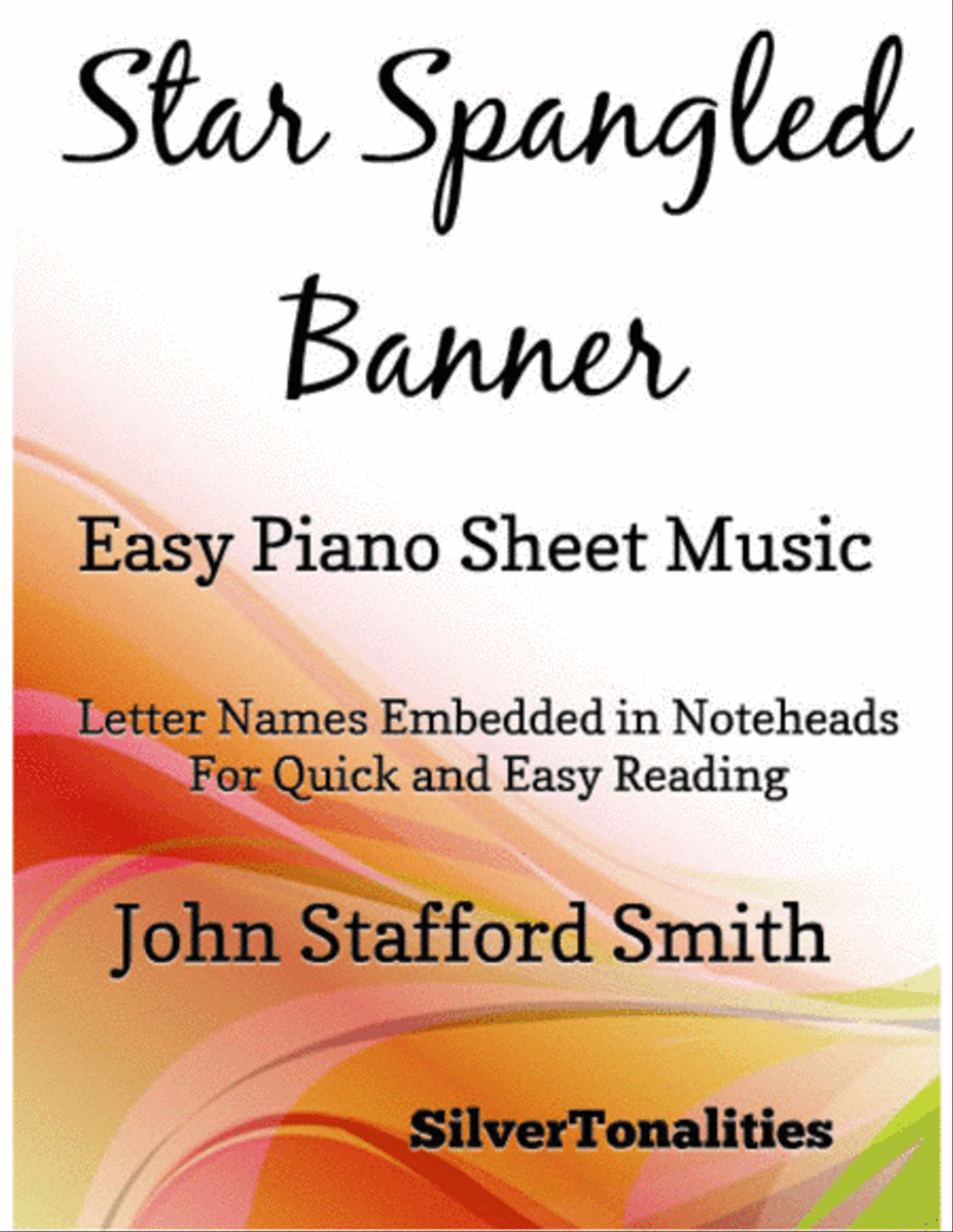 Star Spangled Banner Easy Piano Sheet Music Easy Piano scores gallery preview page 1