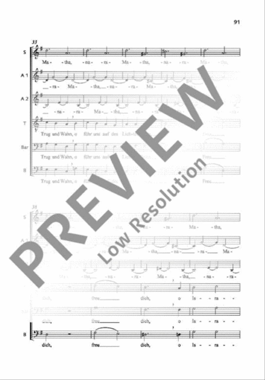 O komm, o komm, Immanuel Mixed Choir scores gallery preview page 5