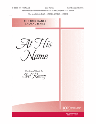 Book cover for At His Name