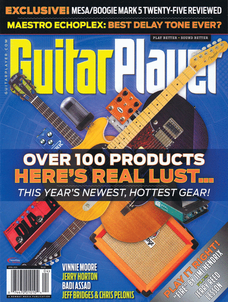 Guitar Player Magazine April 2015