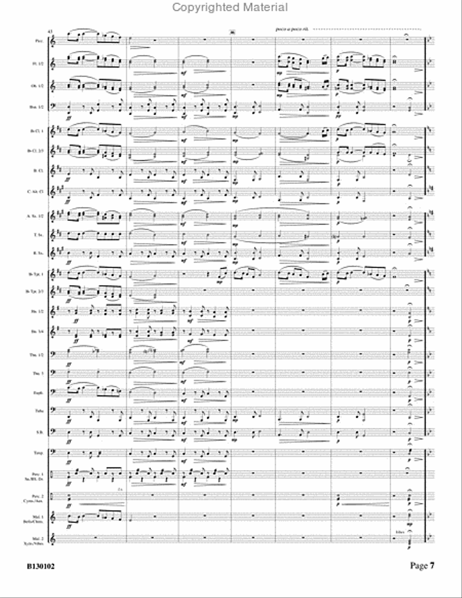Gazebo Portraits Concert Band scores gallery preview page 10