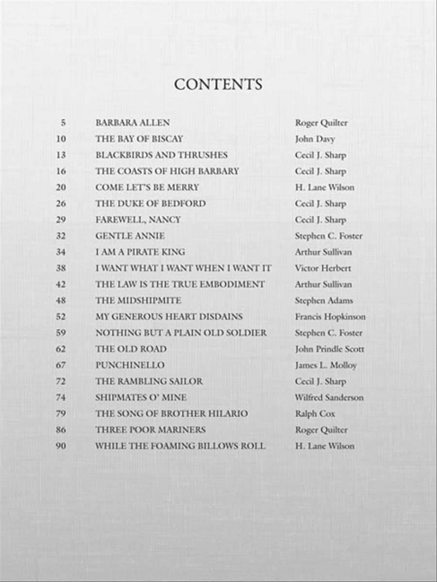 Young Ladies, Shipmates and Journeys Voice scores gallery preview page 2