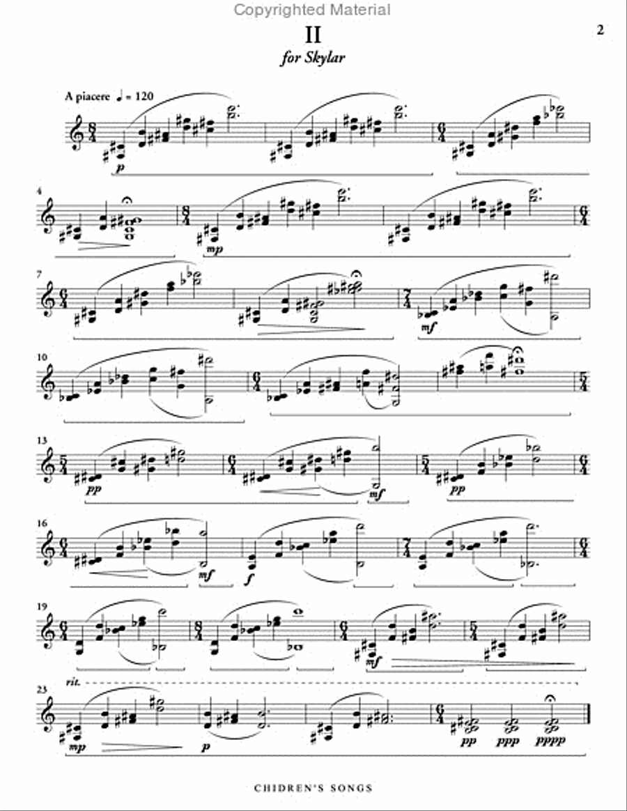 Cancoes Infantis Cancoes Infantis Percussion Ensemble scores gallery preview page 3