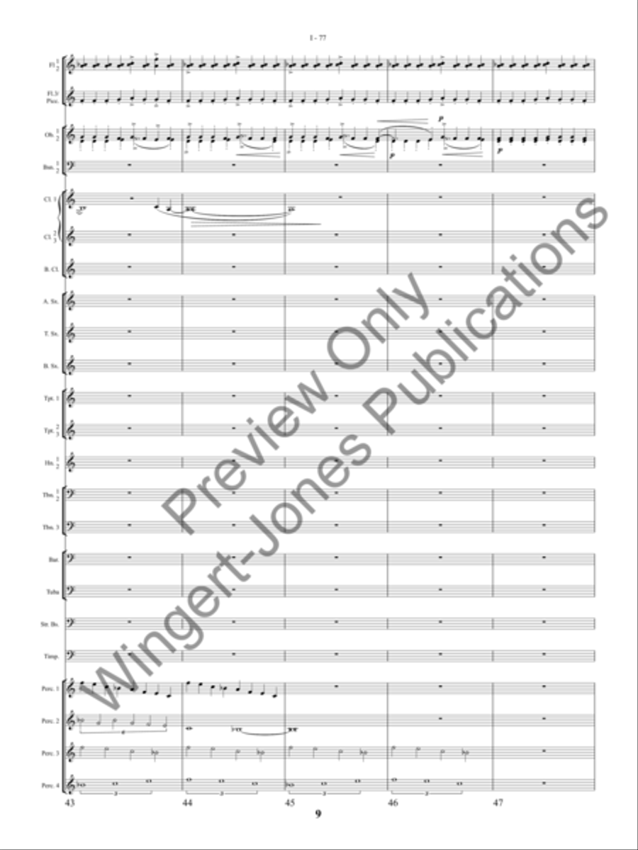 I-77 I-77 Concert Band scores gallery preview page 12