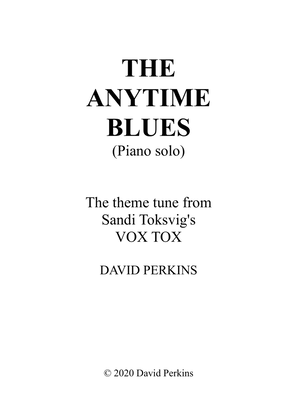 The Anytime Blues (Piano solo)