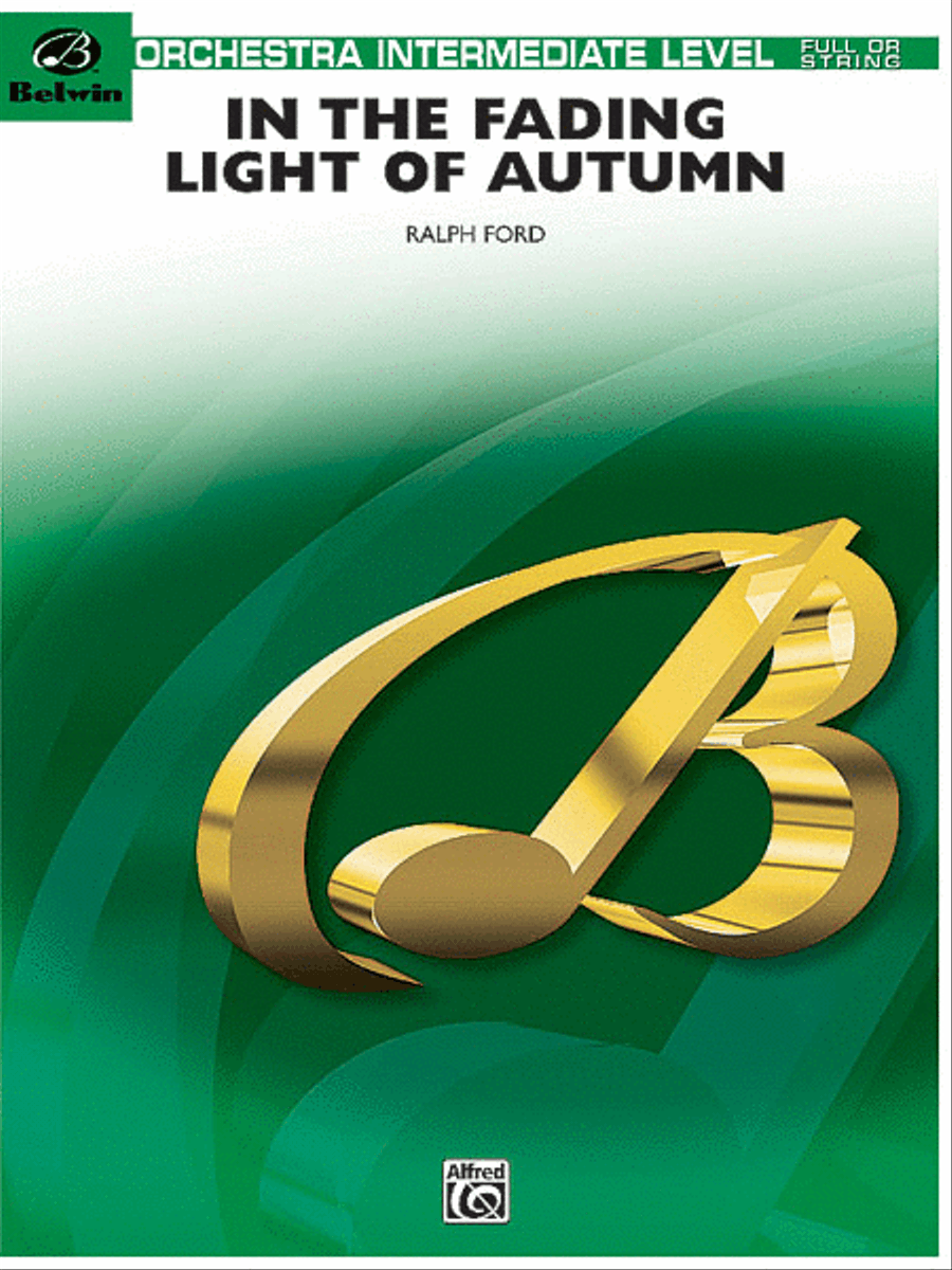 In the Fading Light of Autumn Full Orchestra scores gallery preview page 1