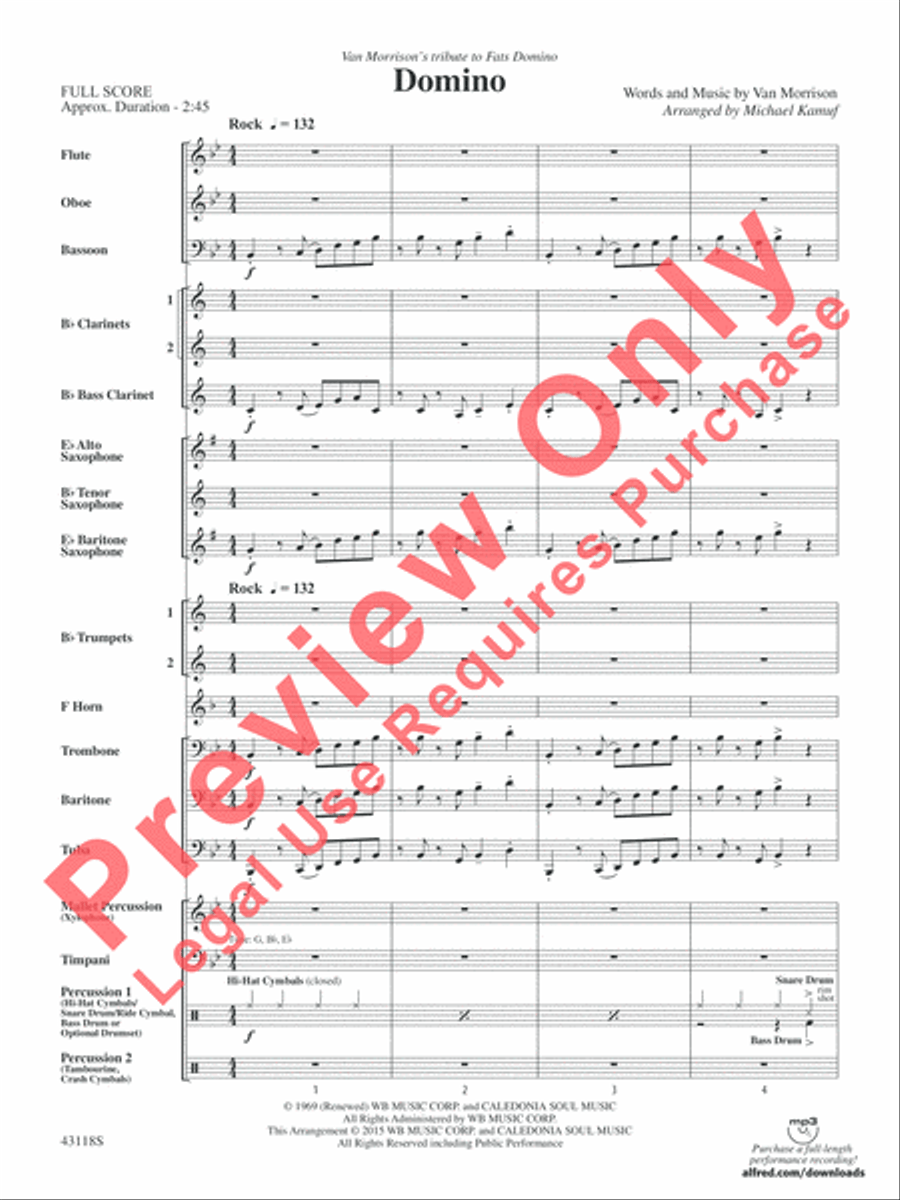Domino Concert Band scores gallery preview page 3