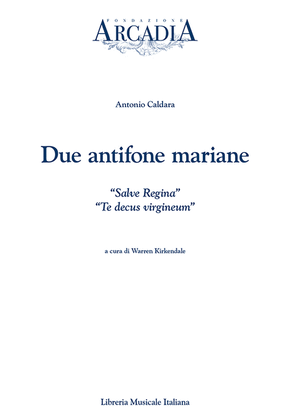 Due Antifone Mariane