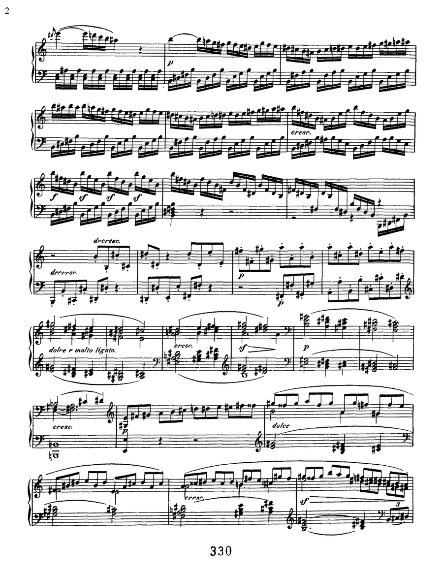 Sonata No. 21 In C Major (waldstein), Op. 53 Piano Solo scores gallery preview page 2