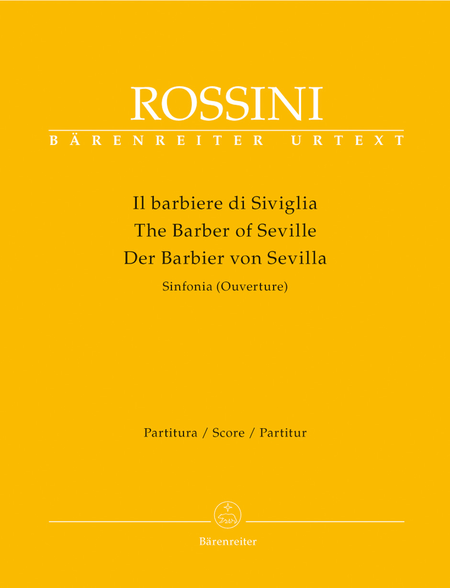 Il barbiere di Siviglia (The Barber of Seville). Sinfonia (Ouverture)