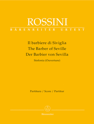 Il barbiere di Siviglia (Der Barbier von Sevilla). Sinfonia (Ouverture)