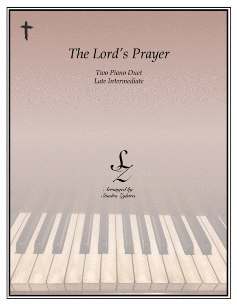 The Lord's Prayer 2 Pianos, 4-Hands scores gallery preview page 1