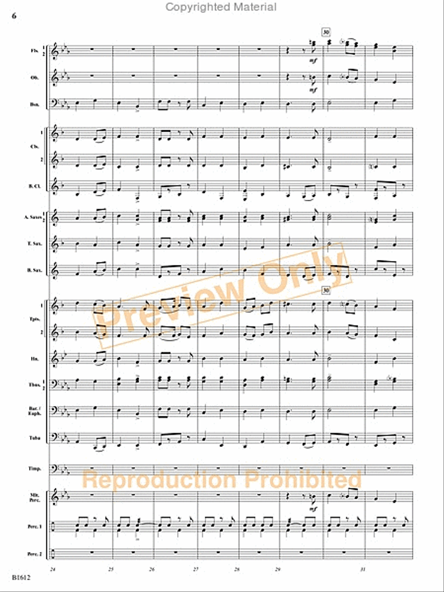 Hopak! Concert Band scores gallery preview page 27
