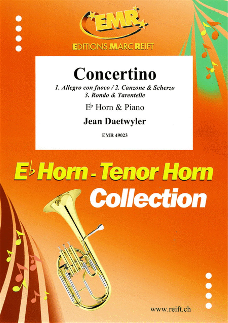 Concertino Horn scores gallery preview page 1