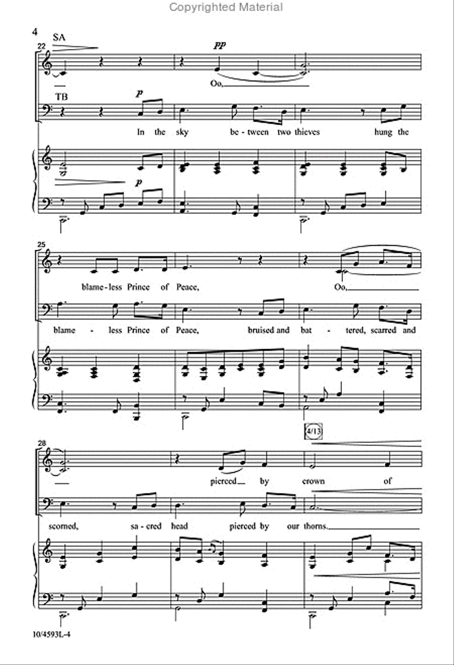 Mercy Tree 4-Part scores gallery preview page 4