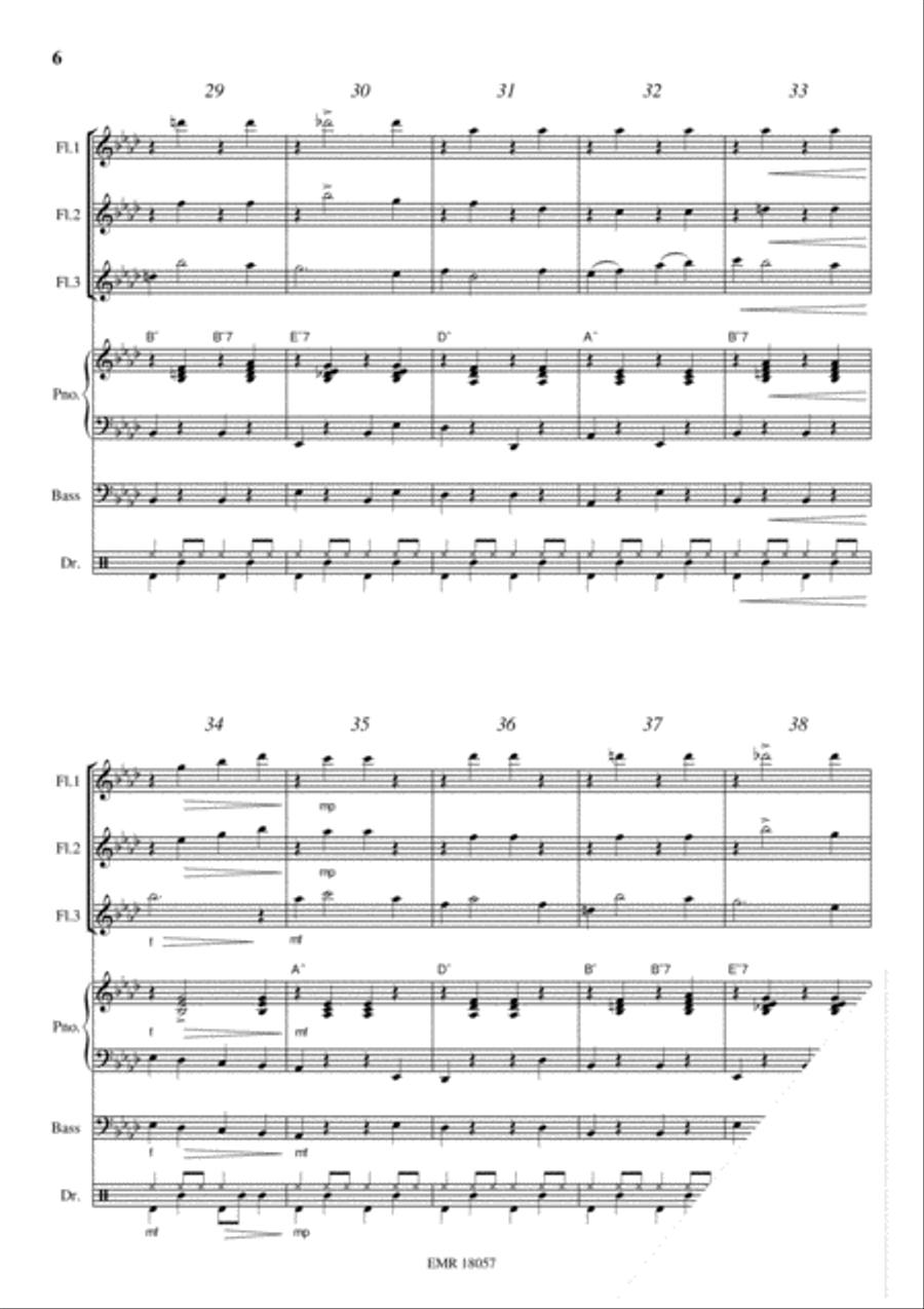 Popcorn Flute scores gallery preview page 6