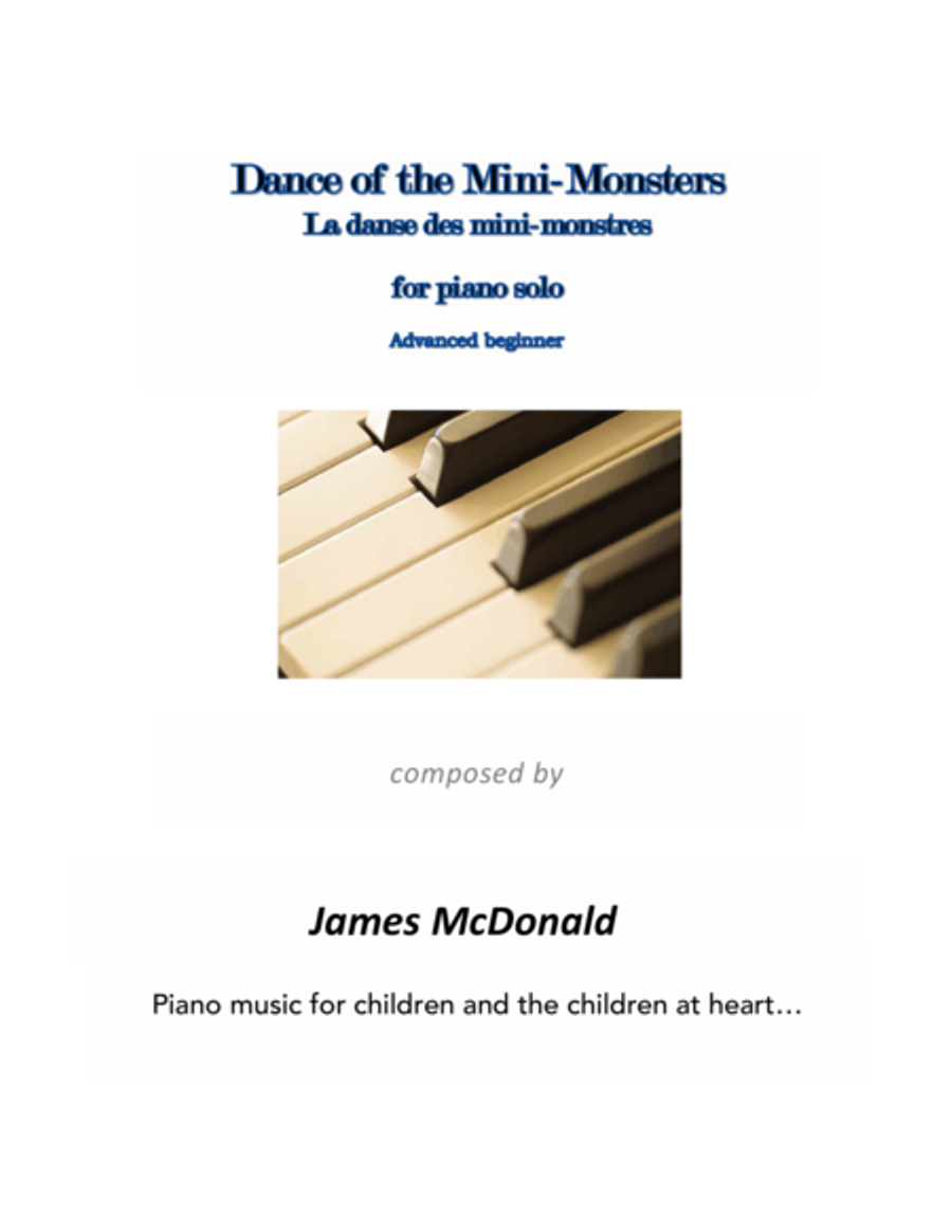Dance of the Mini-Monsters Piano Method scores gallery preview page 1