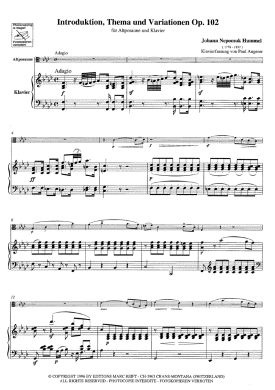 Introduction, Thema And Variations Organ scores gallery preview page 5
