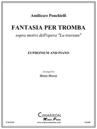 Book cover for Fantasia La Traviata, Op. 146