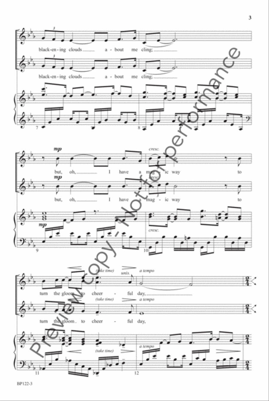 The Gift To Sing (SSAA) The Gift To Sing (SSAA) SSAA scores gallery preview page 3