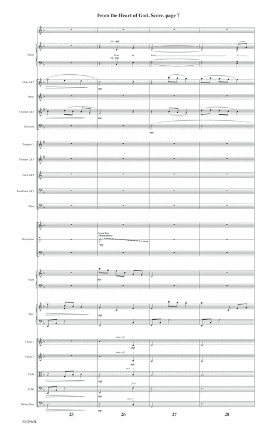 The Heart of Christmas - Full Score Choir scores gallery preview page 109