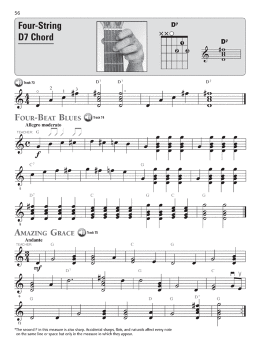 Alfred's Basic Guitar Method, Complete Easy Guitar scores gallery preview page 7