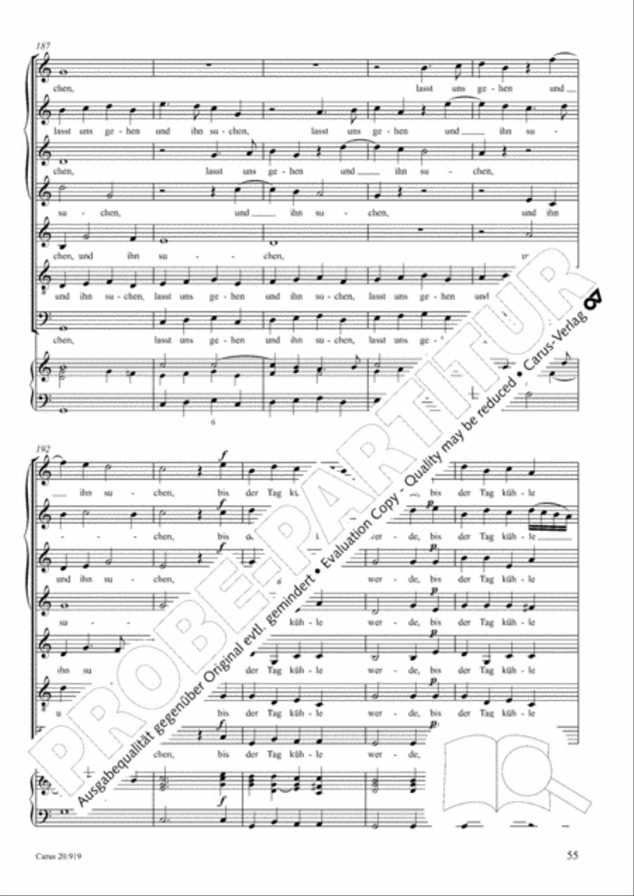Opera varia I. Works with 1-7 parts (Complete edition, vol. 19) [Werke mit 1-7 obligaten Stimmen] Score scores gallery preview page 112