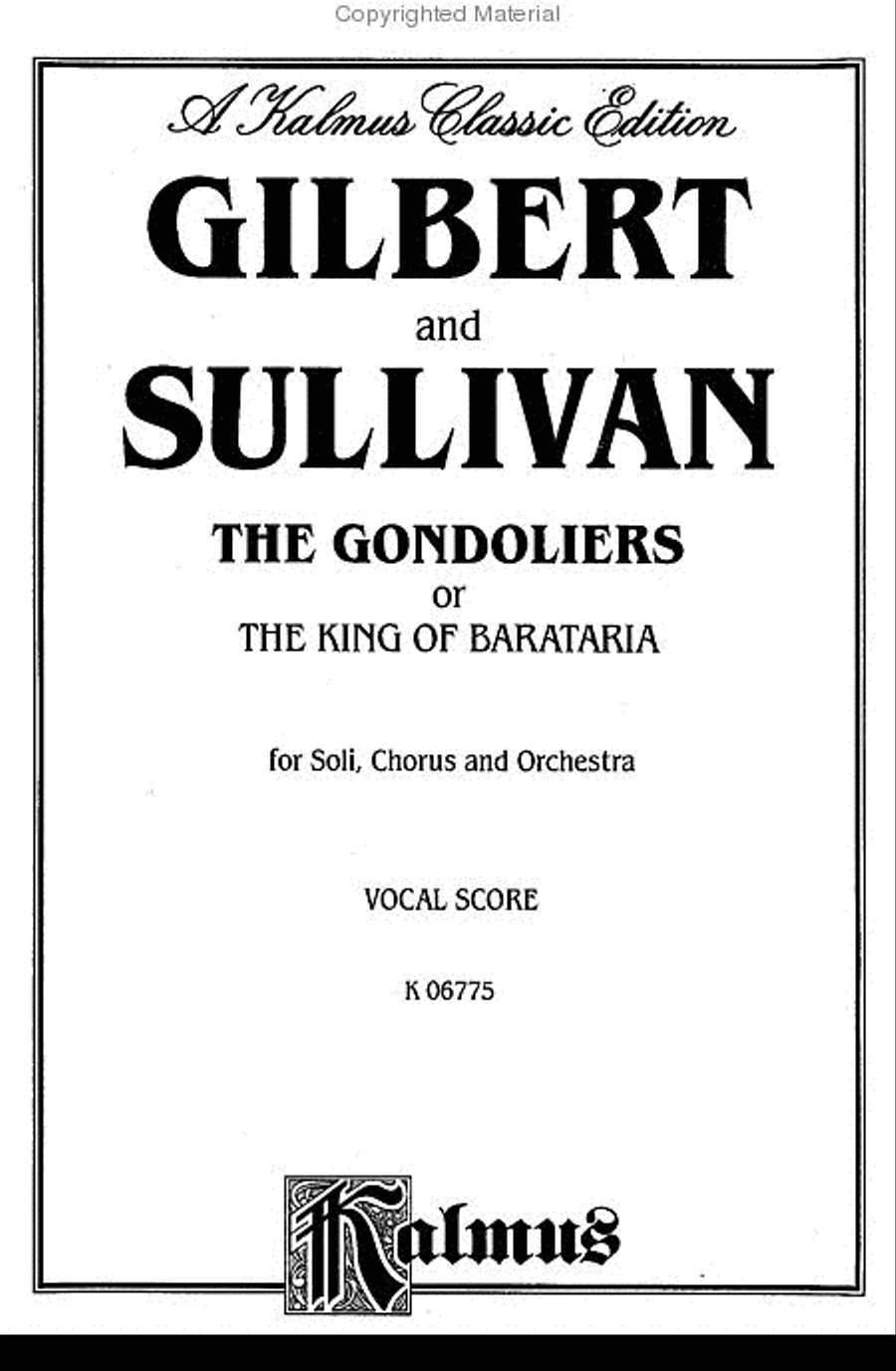 The Gondoliers Voice scores gallery preview page 2