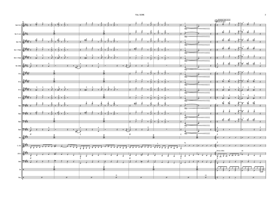 Guitar Boogie Shuffle Guitar Boogie Shuffle Jazz Ensemble scores gallery preview page 3