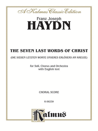 Book cover for The Seven Words of Christ