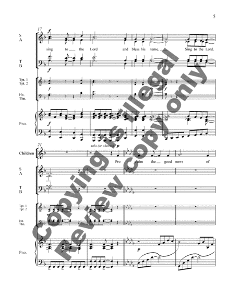 Christmas at St. Anne's Christmas at St. Anne's 4-Part scores gallery preview page 5