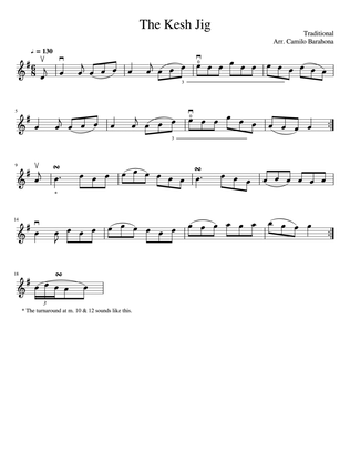Kesh Jig : Fiddle & Chords