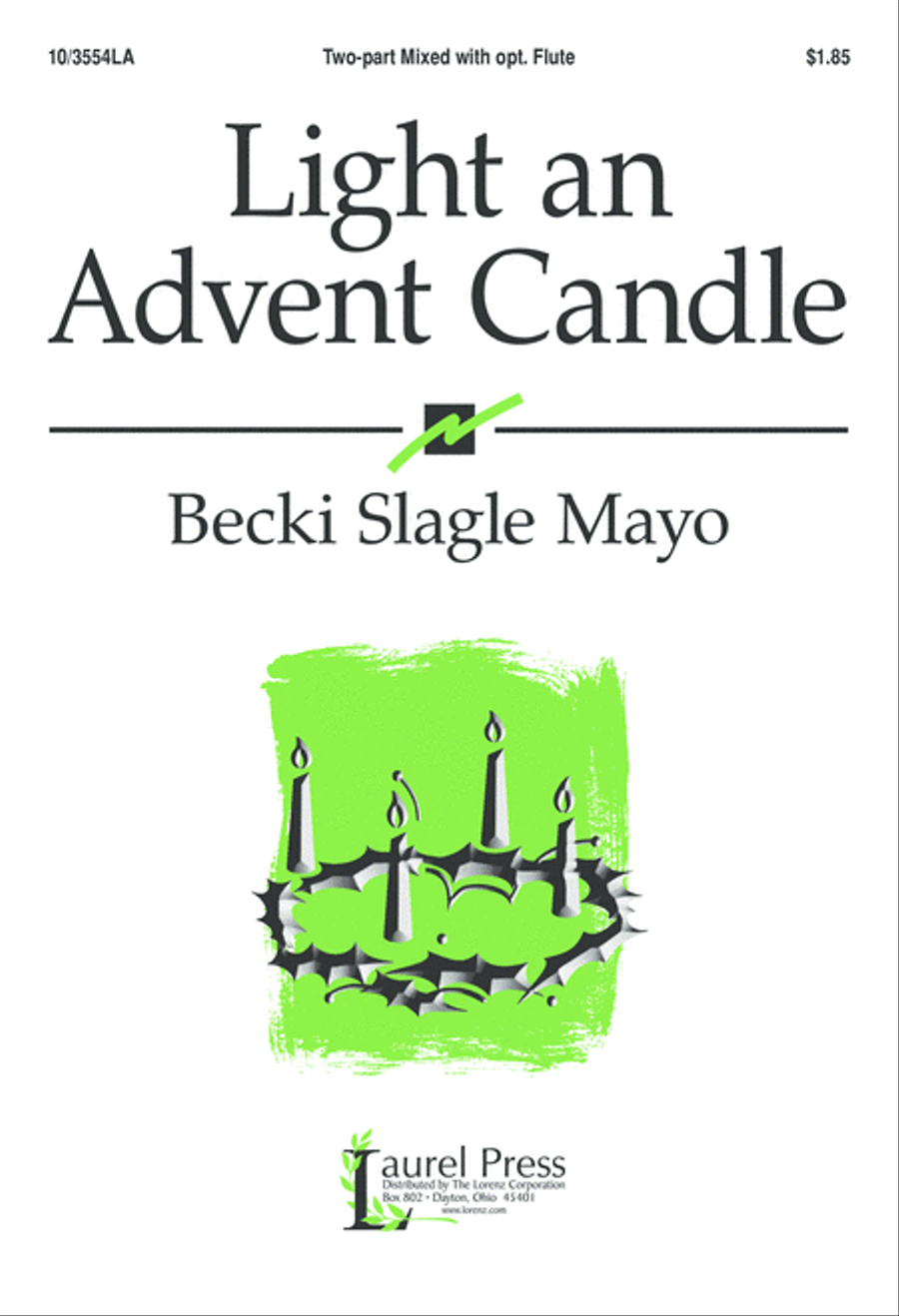 Light an Advent Candle 2-Part scores gallery preview page 2