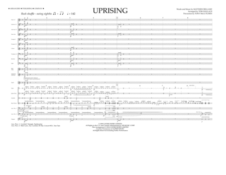Uprising - Full Score