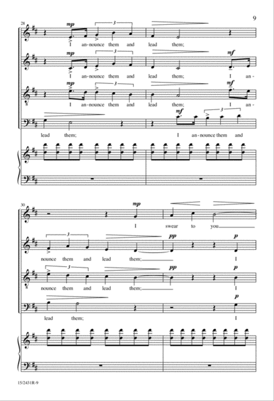 Say On, Sayers Divisi scores gallery preview page 9