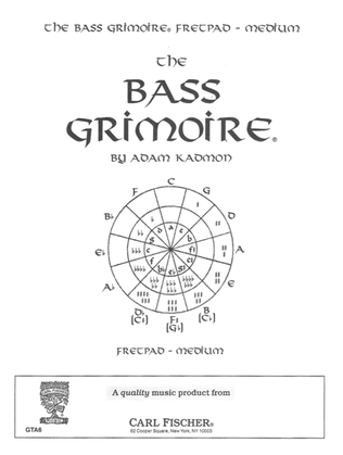 Book cover for The Bass Guitar Grimoire Fretpad - Medium