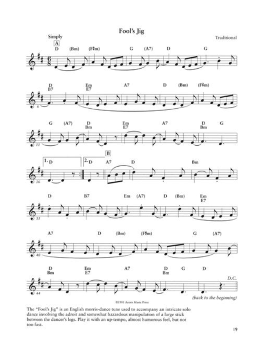 Teach Yourself Pennywhistle Tin Whistle scores gallery preview page 8