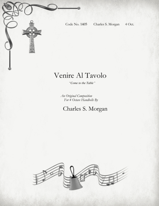 Venire Al Tavolo ("Come to the Table") - for Four Octave Handbells