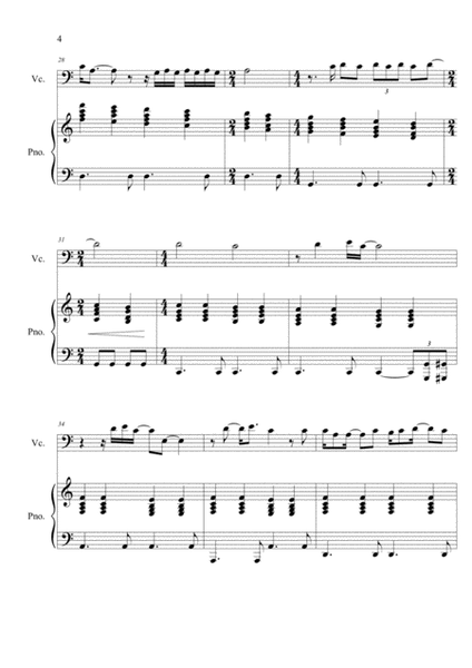Why God Why From Miss Saigon Cello and Piano Sheet Music