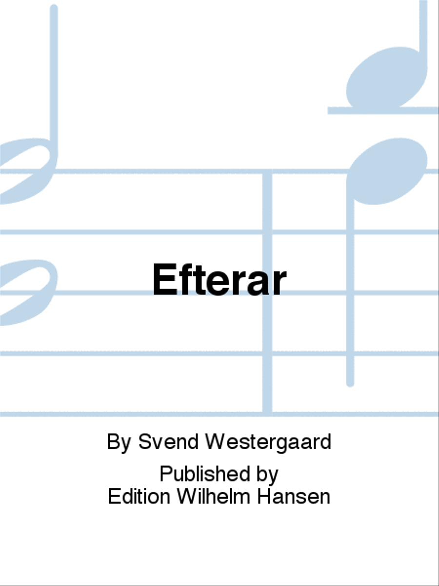 Efterår Choir scores gallery preview page 1