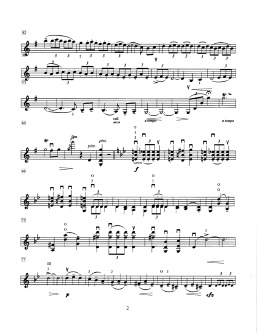 TRAVELS ABROAD Violin Solo scores gallery preview page 4