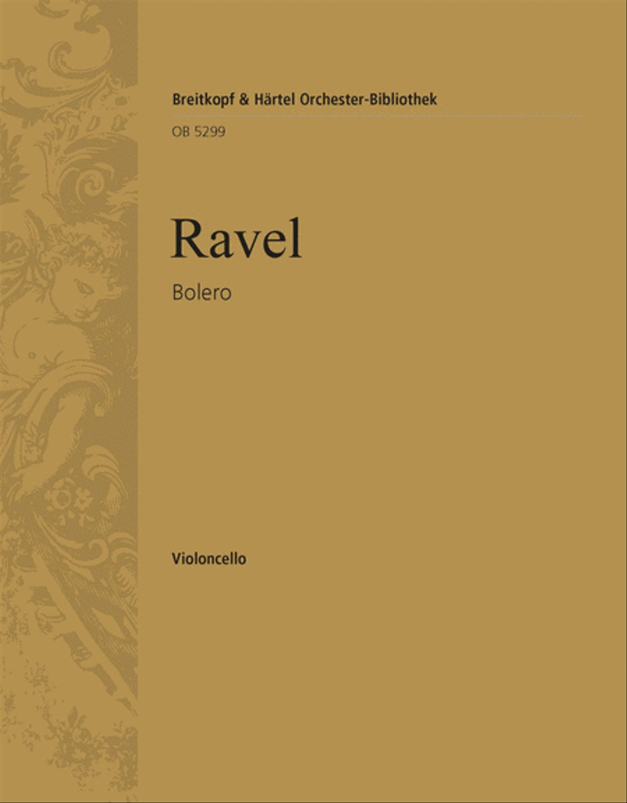 Bolero Orchestra scores gallery preview page 1