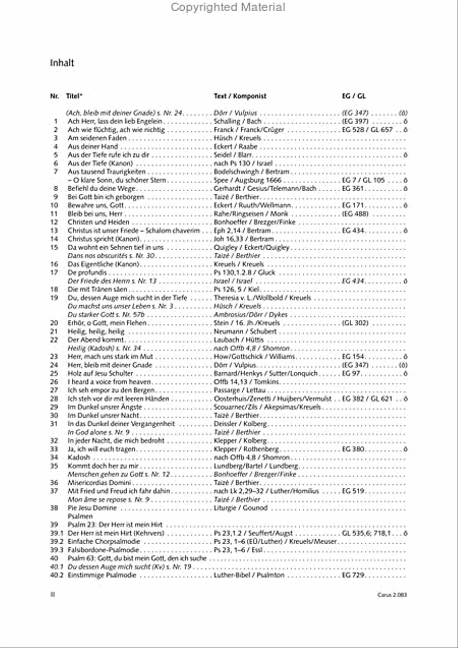 Choirbook of Mourning Choirbook of Mourning Choir scores gallery preview page 3