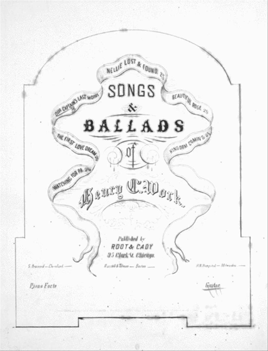 Our Captain's Last Words Guitar scores gallery preview page 1