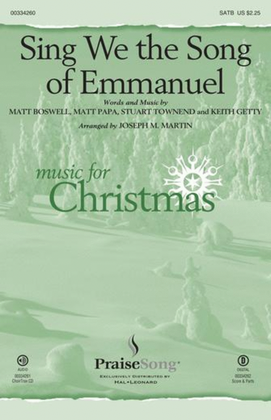 Book cover for Sing We the Song of Emmanuel