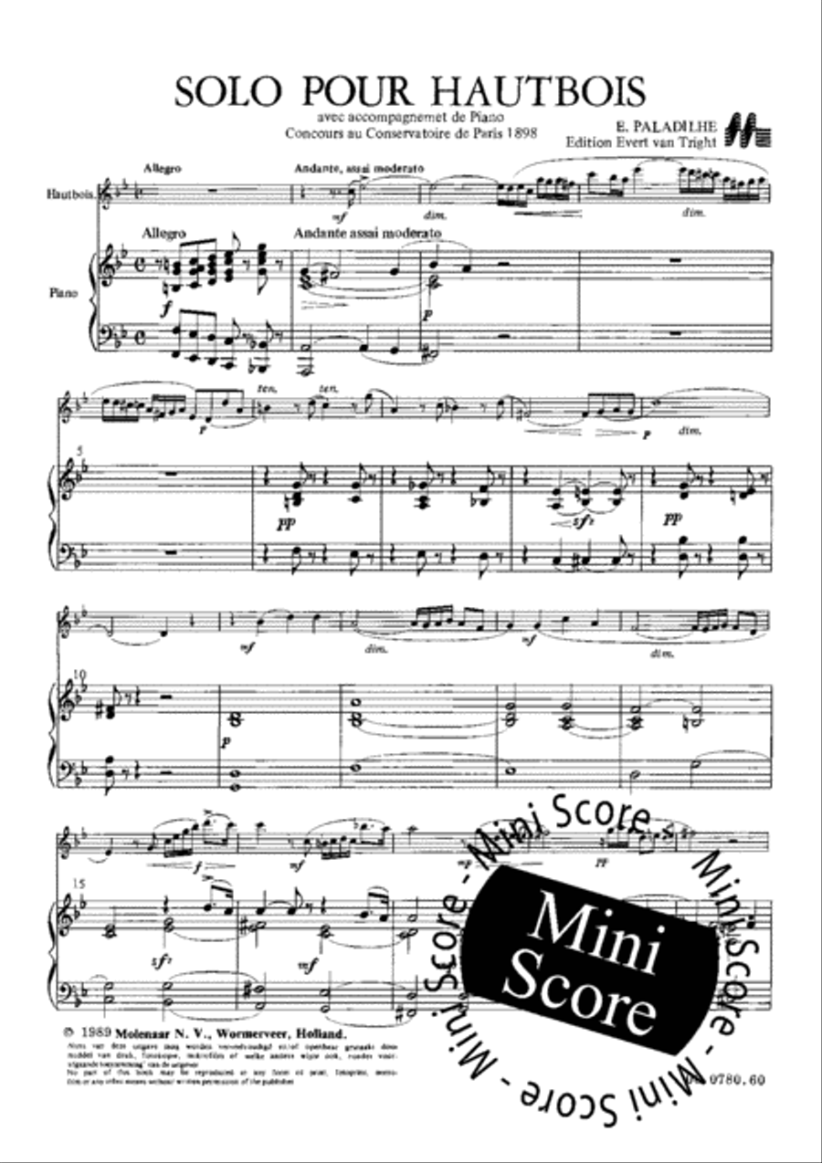 Paladilhe oboe top
