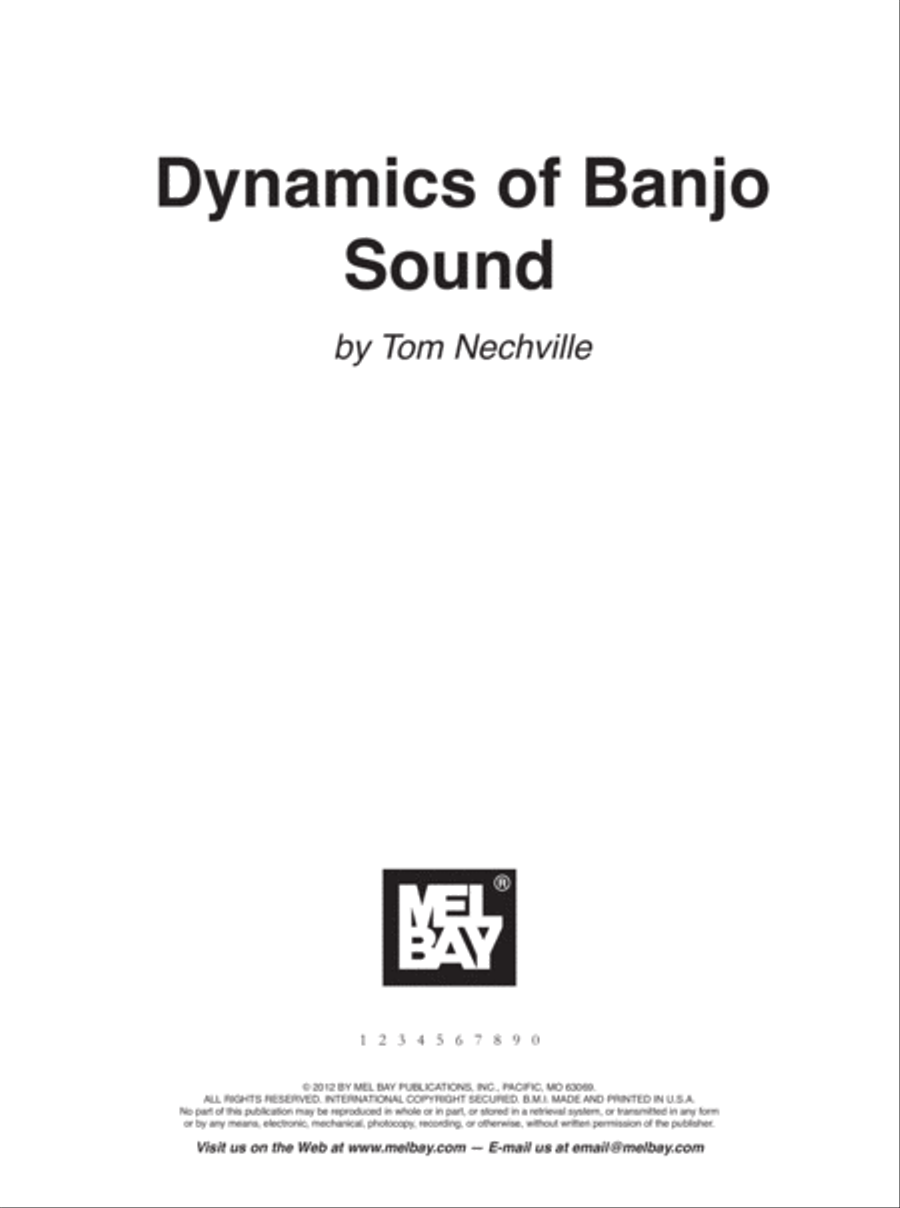 Dynamics of Banjo Sound