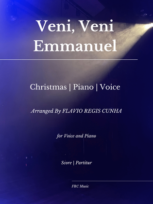 Book cover for Veni, veni Emmanuel (for Voice and Piano Accompaniment)